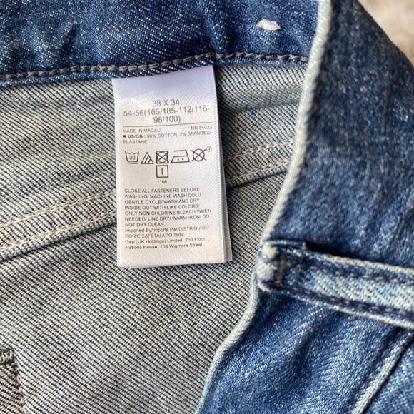 Mens Banana Republic Jeans Brand New -never worn. 38 waist 34 inseam - Picture 7 of 7